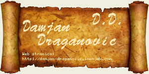 Damjan Draganović vizit kartica